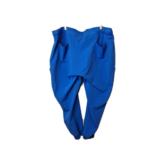 Mandala Womens 3XL Jogger Scrub Pants Blue Pull On‎ Pockets Medical Equa Tek - Picture 2 of 12
